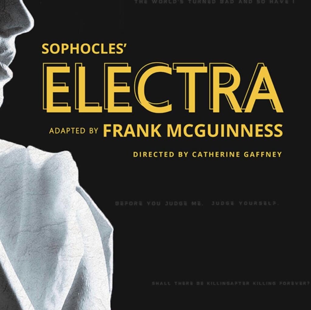 Electra theatre production poster