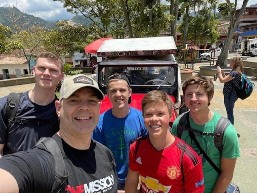 Students on a spring break trip