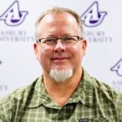 Asbury University's Christopher Gordon headshot.