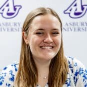 Asbury University's Chloe Gunthorpe headshot.