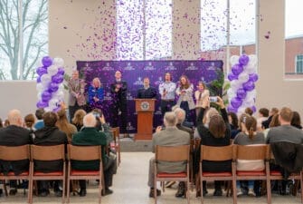 Asbury celebration for the launch of the School of Christian Studies.