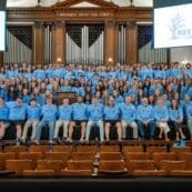 Asbury University Restored Class in Hughes Auditorium for Senior Chapel Celebration.