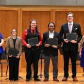 Asbury University Music Department Peniston Winners