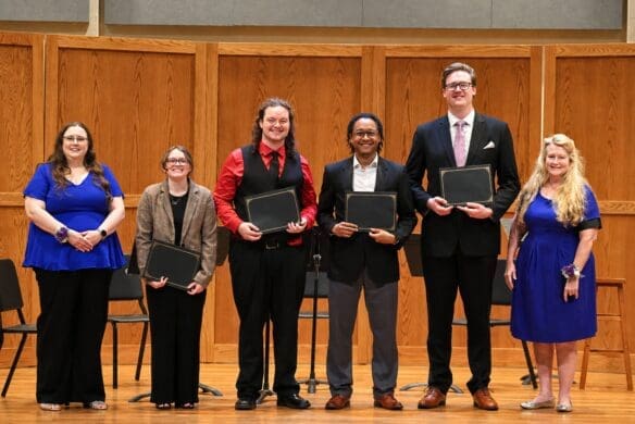Asbury University Music Department Peniston Winners