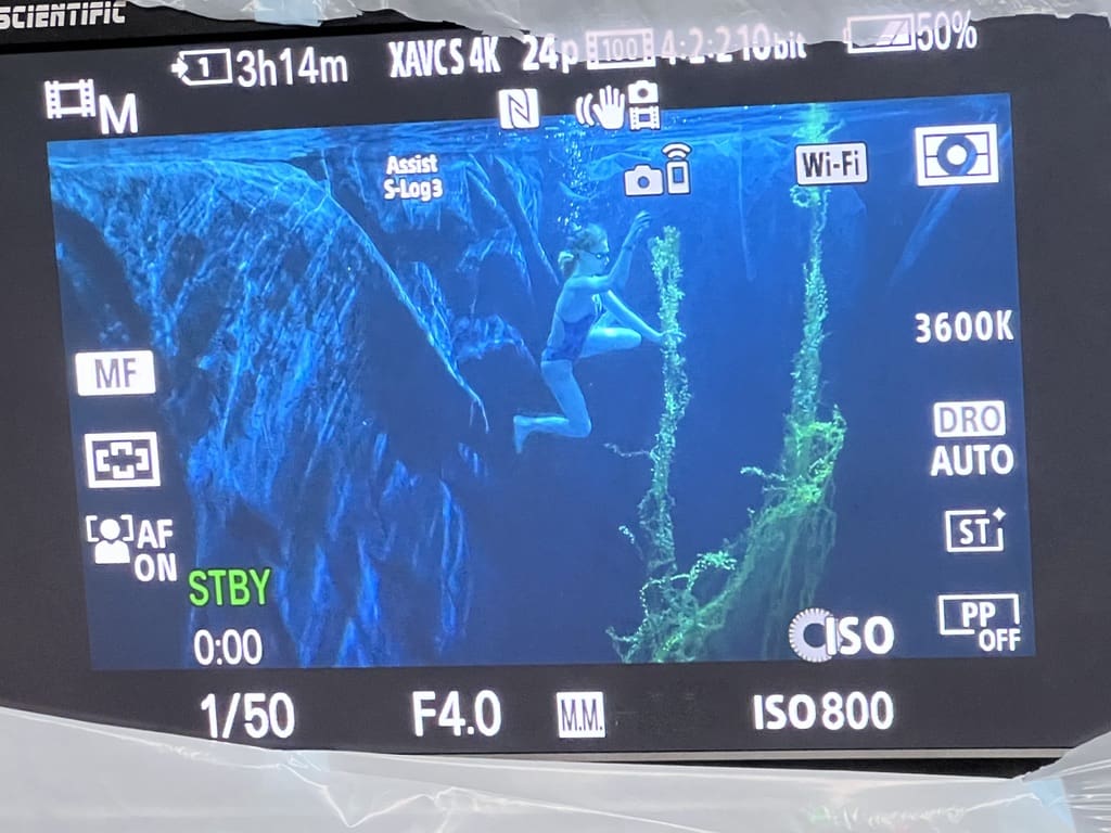 Asbury Feature Film Underwater Shot