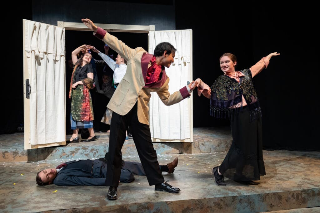 Asbury Theatre students perform The 39 Steps
