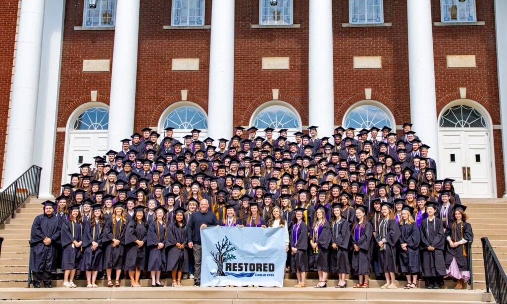 Asbury University Hughes Steps Renewed Senior Class Photo 2026