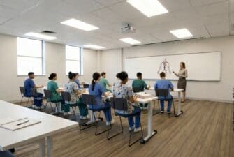 Asbury Nursing Hamann Ray Classroom