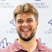Asbury University's Gabe Allen headshot.