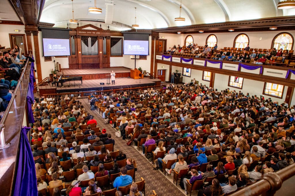 Hughes Auditorium at Asbury University