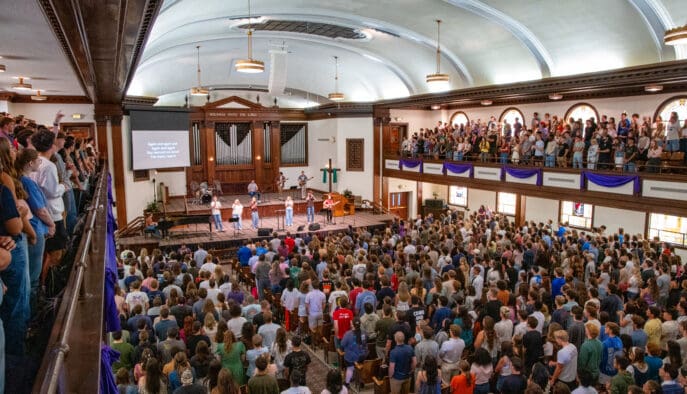 Asbury University Fall Chapel