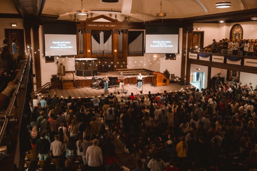 Worship at Asbury University