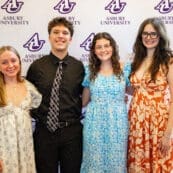 Asbury University Nursing Scholarship Students