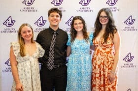 Asbury University Nursing Scholarship Students