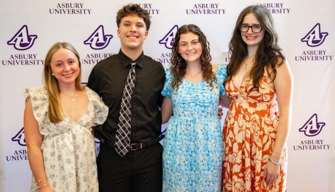Asbury University Nursing Scholarship Students