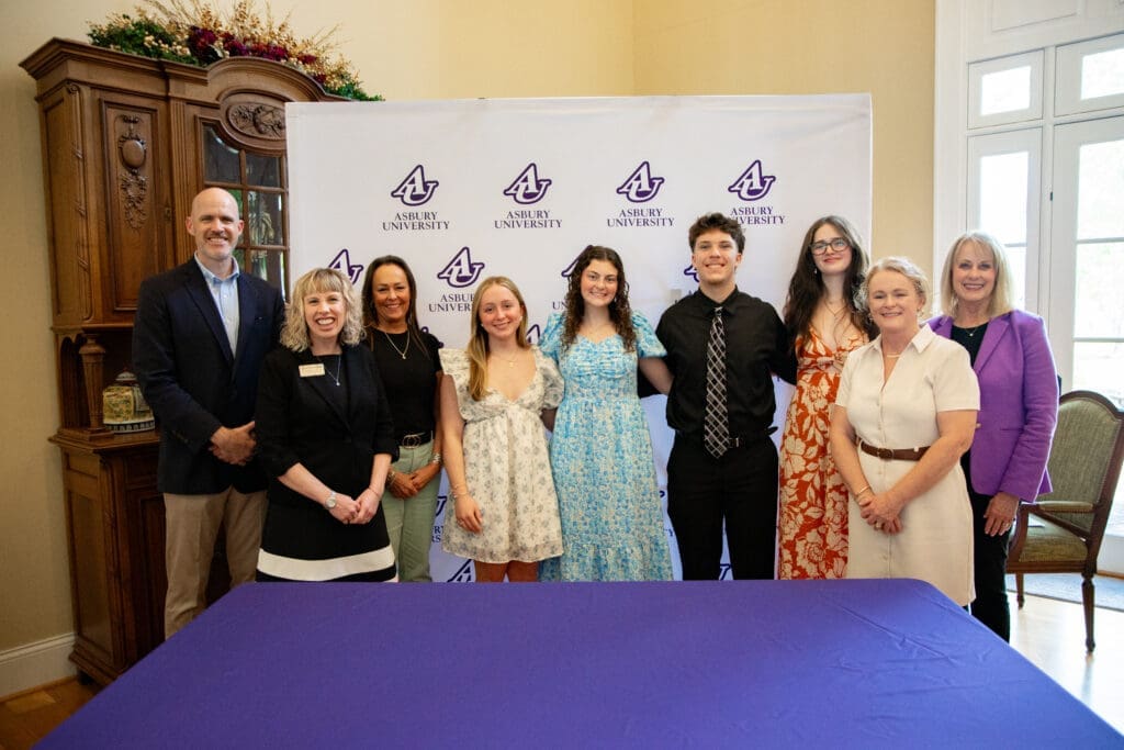 Asbury Nursing Scholarship recipients