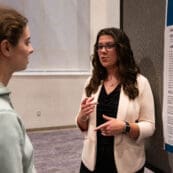 Asbury Sociology student Abigail Beck presents research
