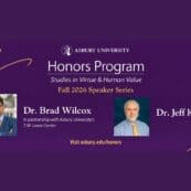 Asbury University Honors Speakers Fall 2026