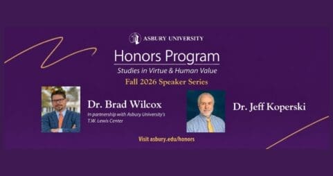 Asbury University Honors Speakers Fall 2026