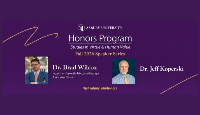 Asbury University Honors Speakers Fall 2026