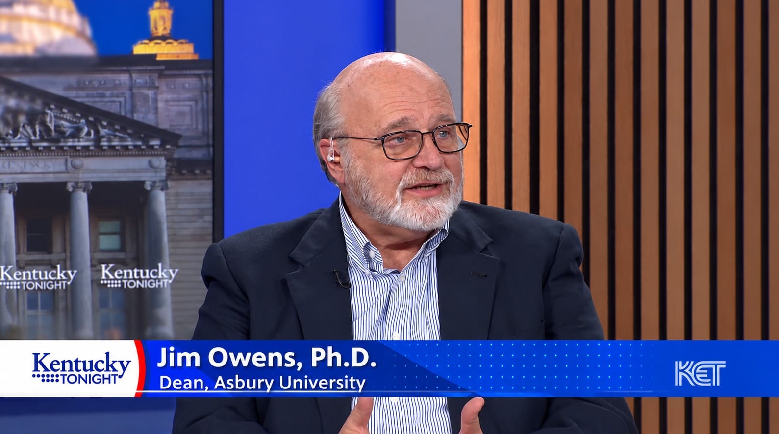 Asbury University's Dr. Jim Owens on KET