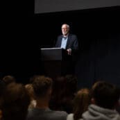 Joe Infranco speaks at Asbury University