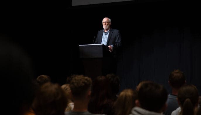 Joe Infranco speaks at Asbury University