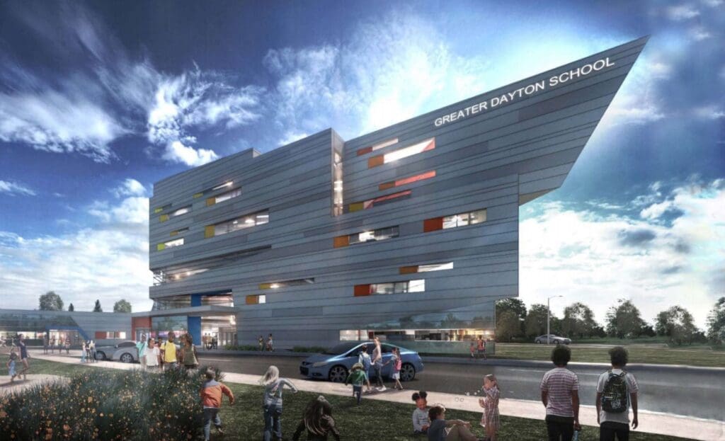 Render of The Greater Dayton school