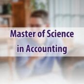 Master of Science in Accounting