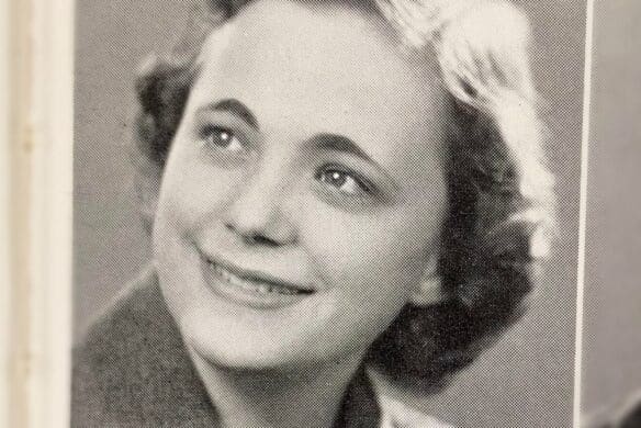 Yearbook photo of Kathleen Register ’53 Redeker