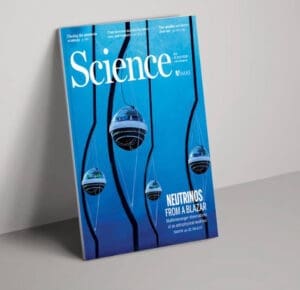 Science magazine front cover