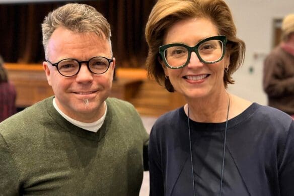 Headshot of Dr. Keith Barker and Dr. Linda Stratford