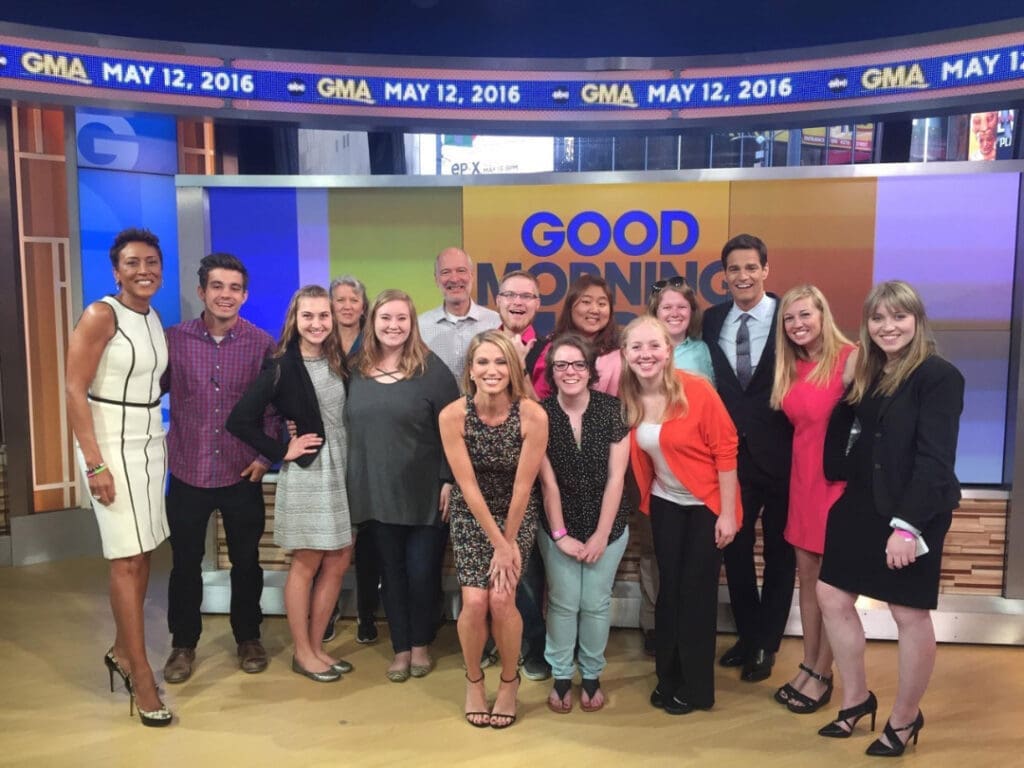 Media communications internship at Good Morning America