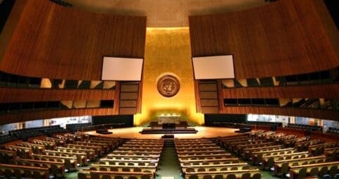 United Nations General Assembly hall