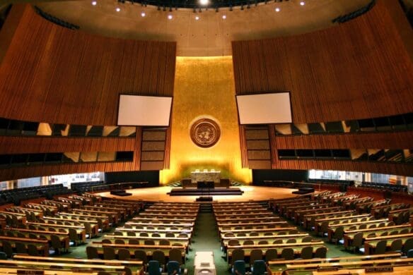 United Nations General Assembly hall