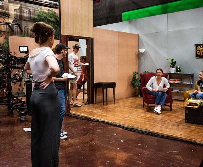 Asbury University's Theatre program scene and prop example.