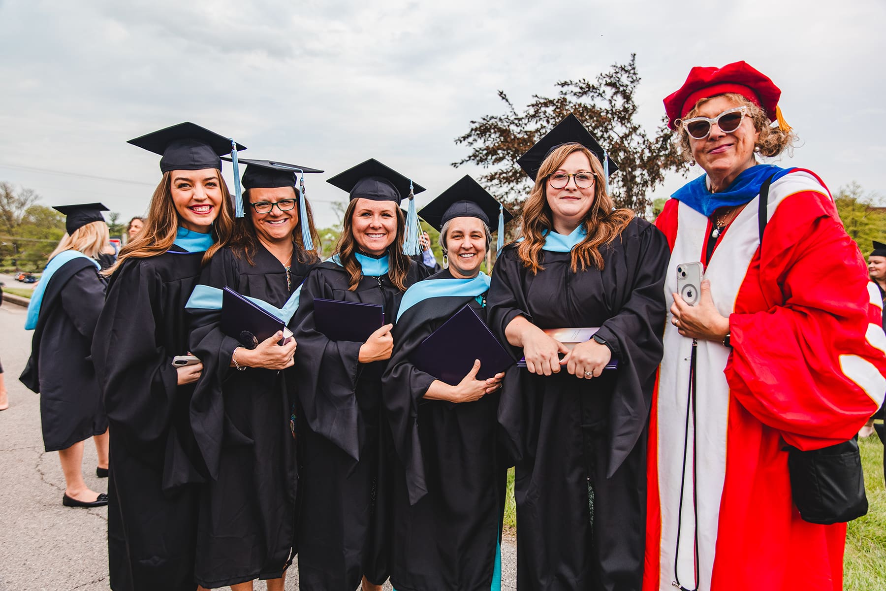 Asbury Grads at graduation