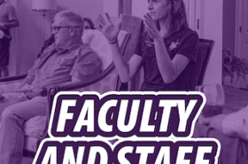 Faculty and Staff graphic for Asbury University events.