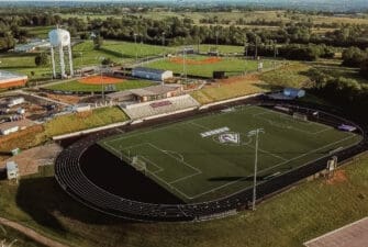 Asbury University Outdoor Venue image of the athletic field.