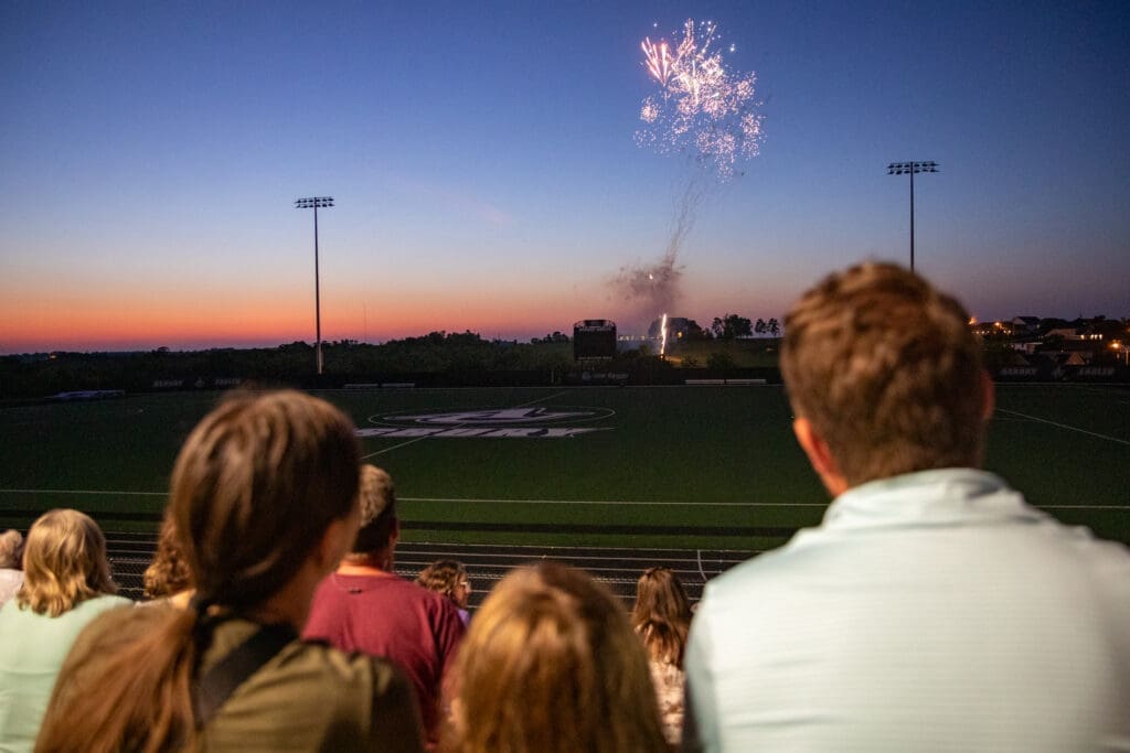 Fireworks at Asbury Reunion 2025