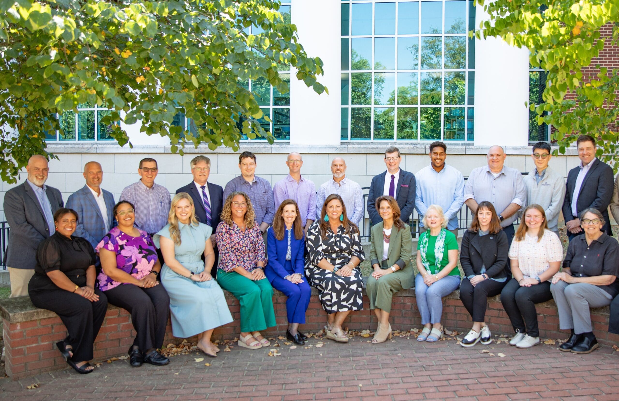 Asbury University Alumni Board 2026 group photo outside