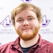 Asbury University headshot of Aidan Gaither First-Generation Student Coordinator.