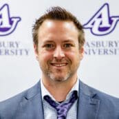 Asbury University's Jonathan Rutledge headshot.