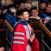 dr. elizabeth jones accepts ewbank award at asbury university