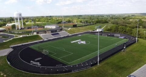 Asbury Gray Outdoor Venue 2026 Drone Shot