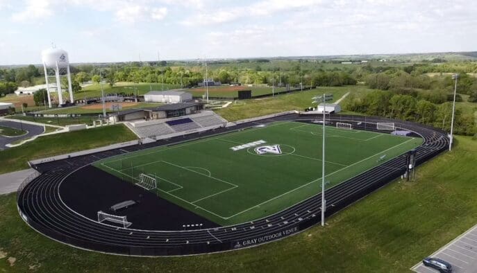 Asbury Gray Outdoor Venue 2026 Drone Shot