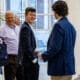 Asbury Business students attend the Mentorship Reception.