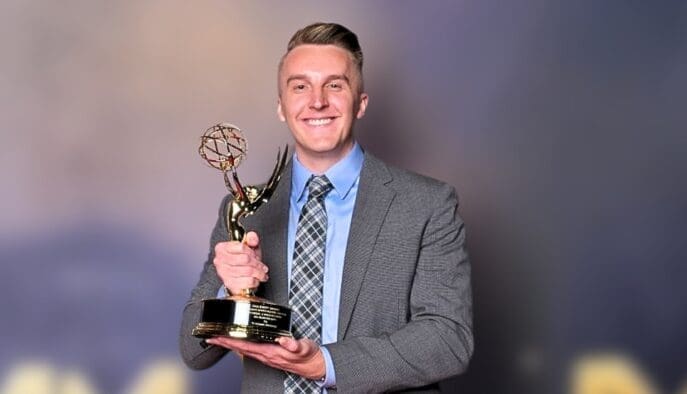 Ty Schadt Asbury Media Grad Wins Emmy
