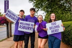 Asbury 2027 Application Opens with excited students