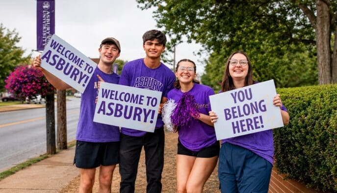 Asbury 2027 Application Opens with excited students